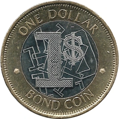 1 Dollar Bond Coin back