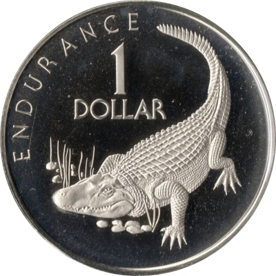 1 Dollar Caiman - Set Issue back