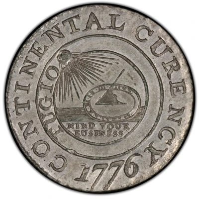 1 Dollar - Continental Currency Pattern front