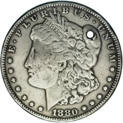 1 Dollar Counterstamped ND front