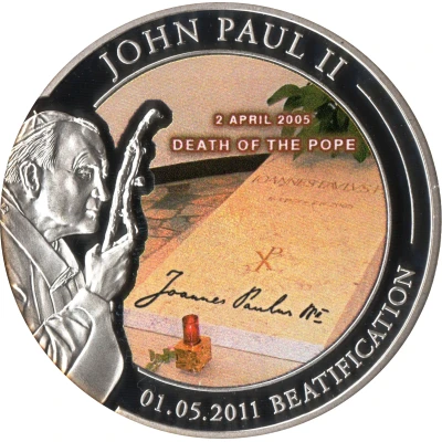 1 Dollar Death of John Paul II back