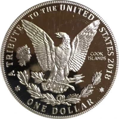 1 Dollar - Elizabeth II 1964 USA Morgan Dollar front