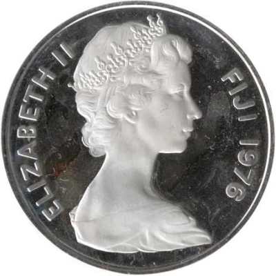 1 Dollar - Elizabeth II 2nd portrait; Silver Proof Issue front