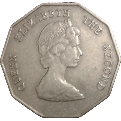 1 Dollar - Elizabeth II 2nd portrait front