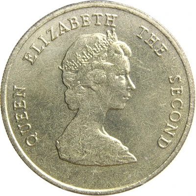 1 Dollar - Elizabeth II 2nd portrait front