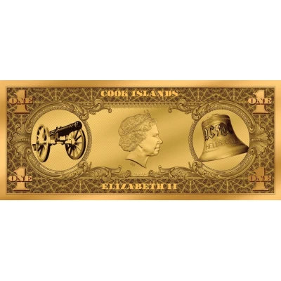 1 Dollar - Elizabeth II Angus Buck front