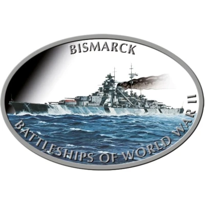 1 Dollar - Elizabeth II Bismarck back