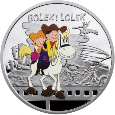 1 Dollar - Elizabeth II Bolek and Lolek back