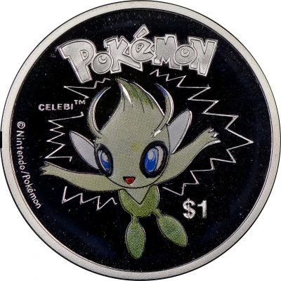 1 Dollar - Elizabeth II Celebi back