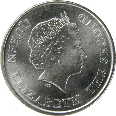 1 Dollar - Elizabeth II Central Bank front