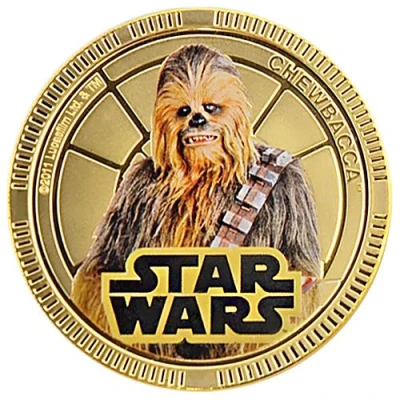 1 Dollar - Elizabeth II Chewbacca back