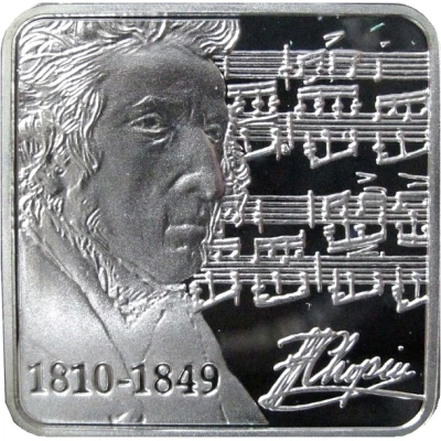 1 Dollar - Elizabeth II Chopin back