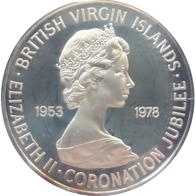 1 Dollar - Elizabeth II Coronation Jubilee front