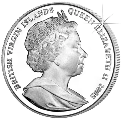 1 Dollar - Elizabeth II Death of Nelson front