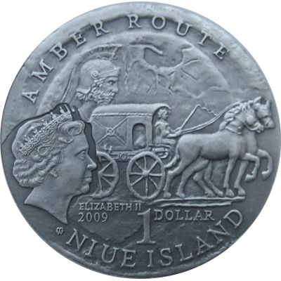 1 Dollar - Elizabeth II Elbląg front