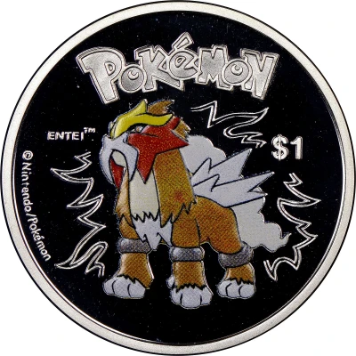 1 Dollar - Elizabeth II Entei back