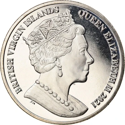 1 Dollar - Elizabeth II Flamingos front