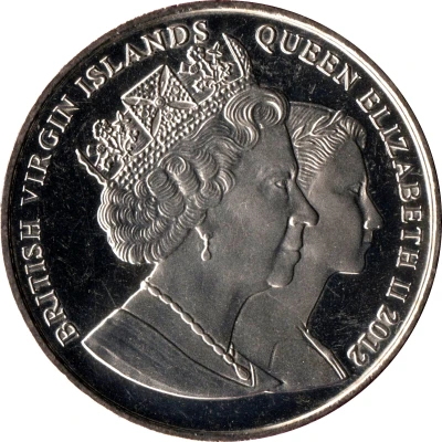 1 Dollar - Elizabeth II Goddess Juno front