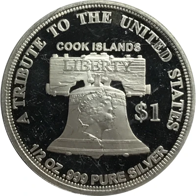 1 Dollar - Elizabeth II Liberty front