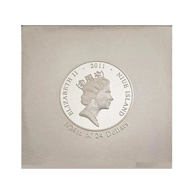 1 Dollar - Elizabeth II Mainspring front