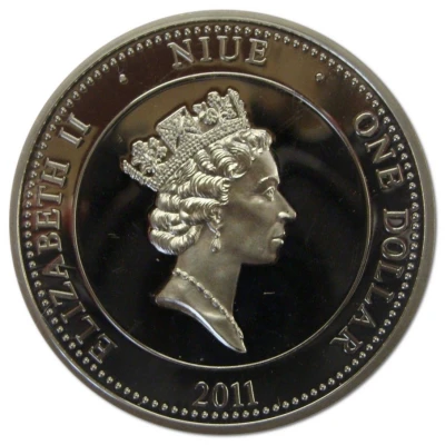 1 Dollar - Elizabeth II Norilsk front