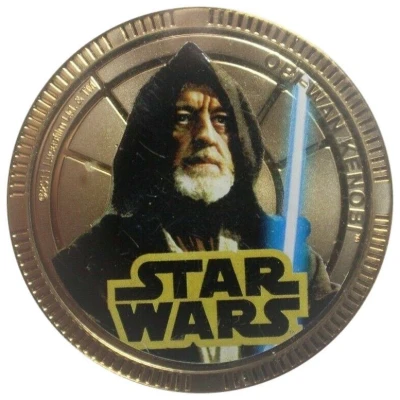 1 Dollar - Elizabeth II Obi-Wan Kenobi back