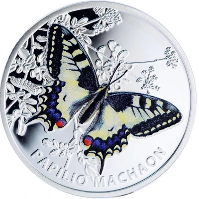 1 Dollar - Elizabeth II Papilio Machaon back