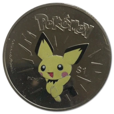 1 Dollar - Elizabeth II Pichu back