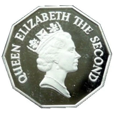 1 Dollar - Elizabeth II Piedfort front