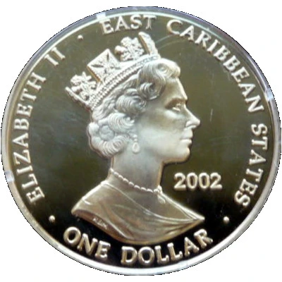 1 Dollar - Elizabeth II Queen Elizabeth II front