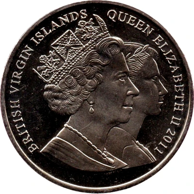 1 Dollar - Elizabeth II Queen Elizabeth II on Horseback front