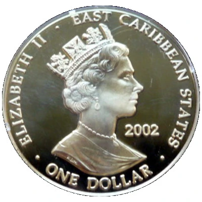 1 Dollar - Elizabeth II Queen Victoria front