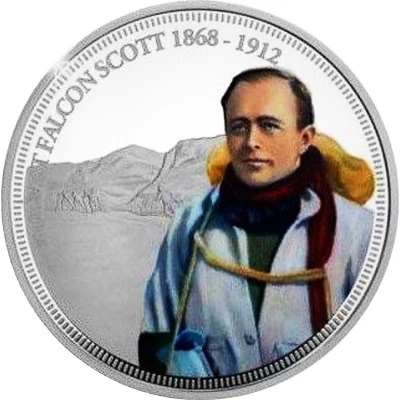 1 Dollar - Elizabeth II Robert Falcon Scott back