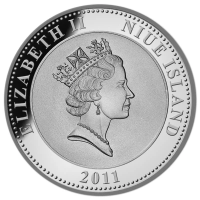 1 Dollar - Elizabeth II Royal Wedding front