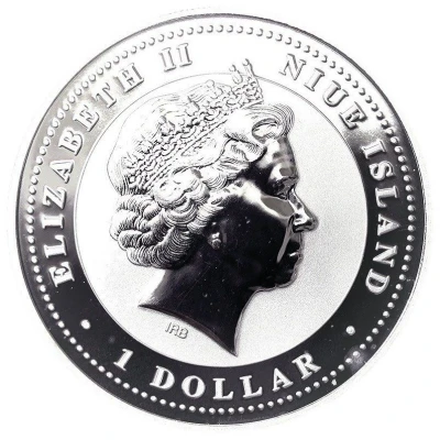 1 Dollar - Elizabeth II Shenzhou front