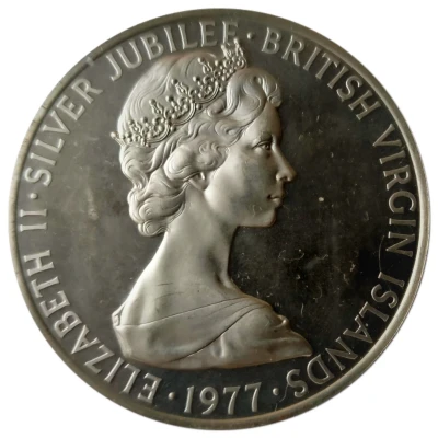 1 Dollar - Elizabeth II Silver Jubilee front