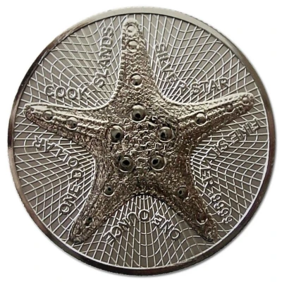 1 Dollar - Elizabeth II Silver Star back