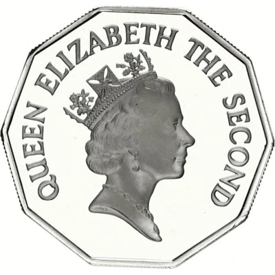 1 Dollar - Elizabeth II Silver proof front