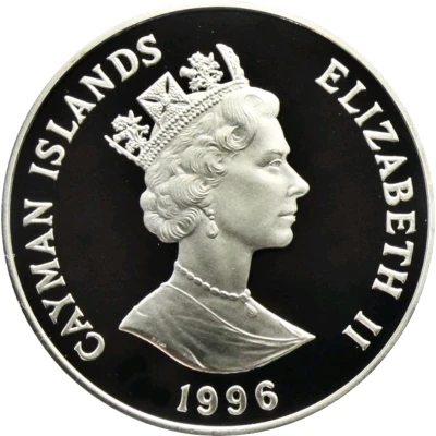 1 Dollar - Elizabeth II Summer Olympics front