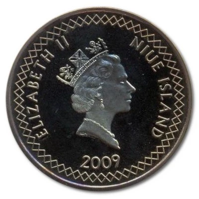 1 Dollar - Elizabeth II Swordfish front