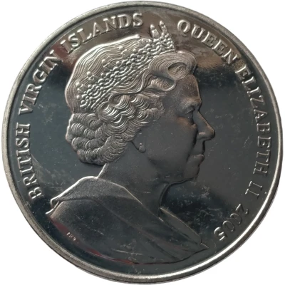 1 Dollar - Elizabeth II The Chase to the West Indies front