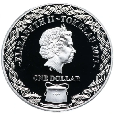 1 Dollar - Elizabeth II The Man from Snowy River front