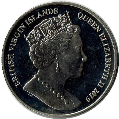 1 Dollar - Elizabeth II Una and Lion front