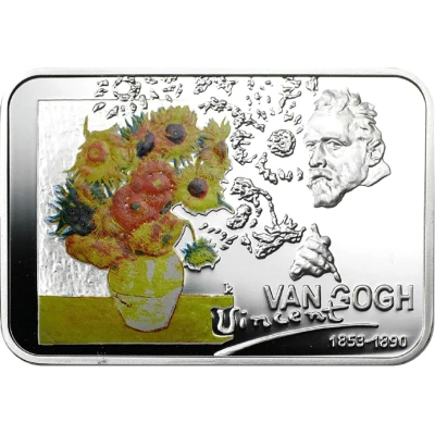 1 Dollar - Elizabeth II Vincent van Gogh back