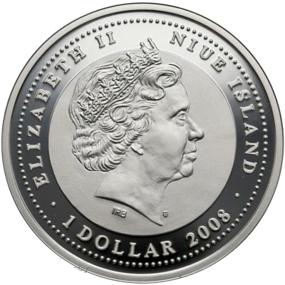 1 Dollar - Elizabeth II Year of the Ox front