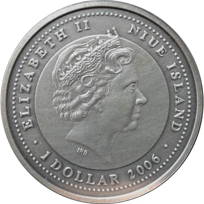 1 Dollar - Elizabeth II Year of the Pig front