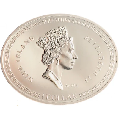 1 Dollar - Elizabeth II Year of the Rabbit front