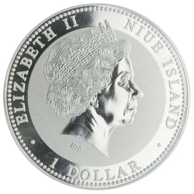 1 Dollar - Elizabeth II Year of the Rat front