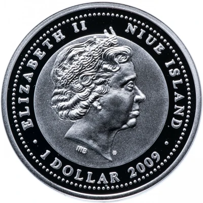 1 Dollar - Elizabeth II Year of the Tiger front