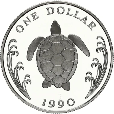 1 Dollar - Elizabeth II back